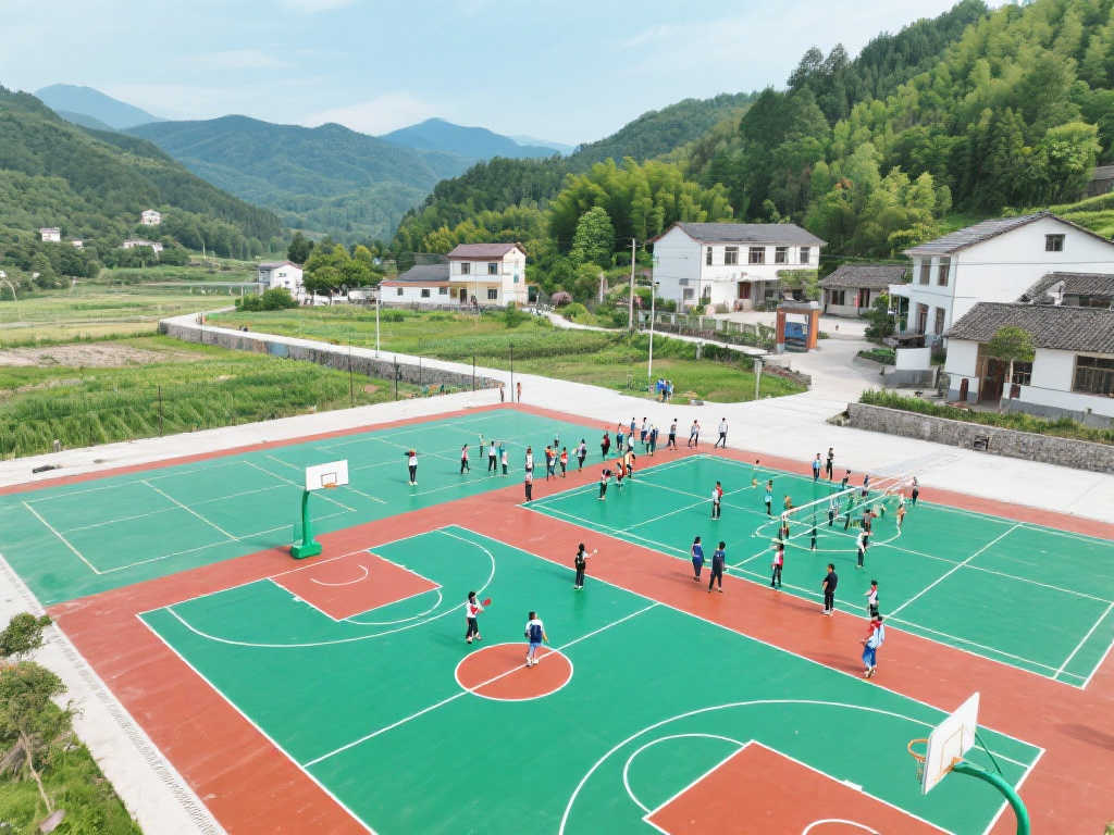 体彩助力乡村振兴，体育设施建设快速推进